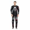 Dainese FULMINEA 2PCS dámská sportovní kombinéza antracitová/bílá vel.40
